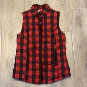 Red Camel - Plaid Vest